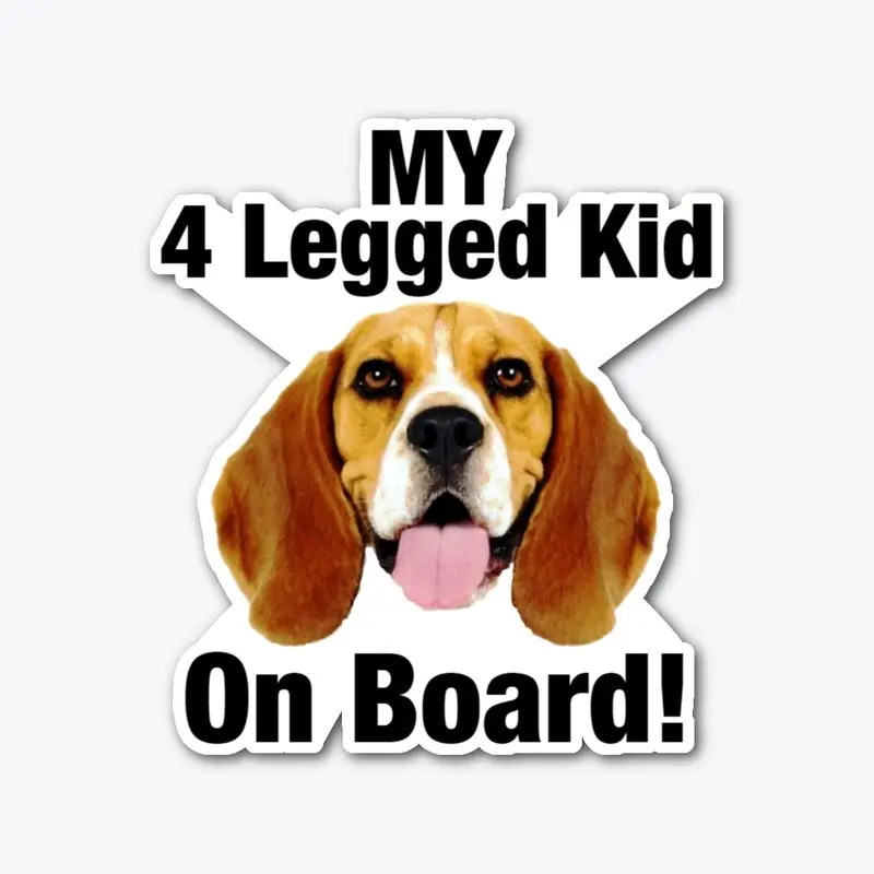 My 4 Legged Kid Beagle On Board!